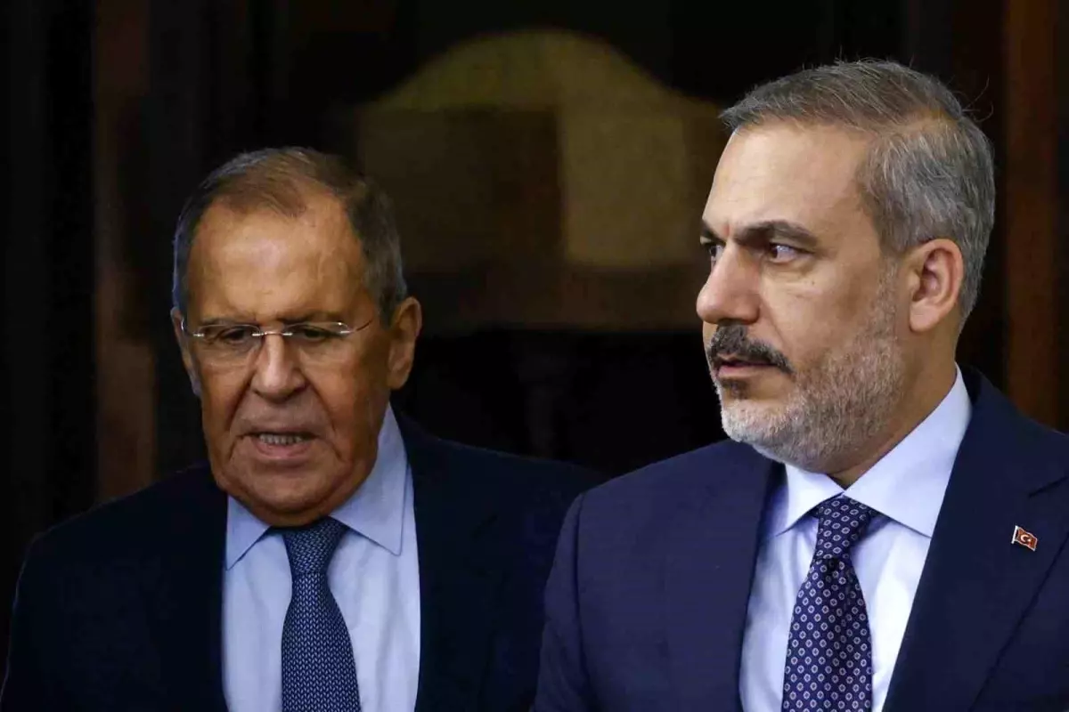 Dışişleri Bakanı Fidan, Rus mevkidaşı Lavrov ile bir araya geldi