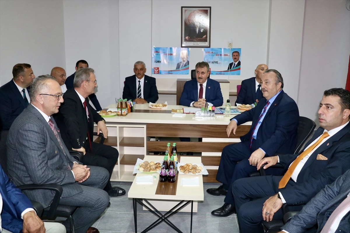 BBP Genel Başkanı Destici, Trabzon\'da konuştu Açıklaması