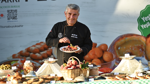 Bursa'nın Tescilli Lezzetleri 'Yeşil Gastronomi' Festivali ile Dünyaya Tanıtılacak