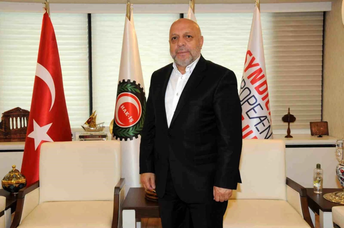 HAK-İŞ Genel Başkanı Mahmut Arslan: Dünyada Barışın Kazanmasını İstiyoruz