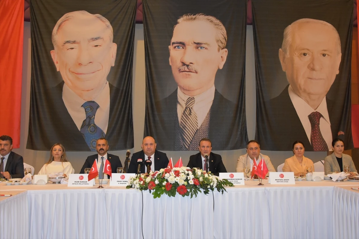 MHP Antalya İlçe Kongreleri Başlıyor