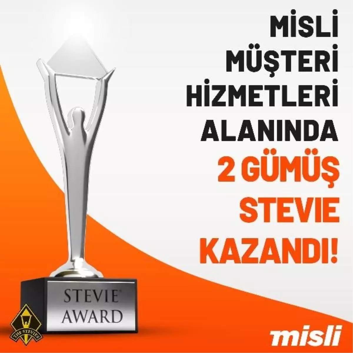 Misli, International Business Awards\'da iki gümüş Stevie ödülü kazandı