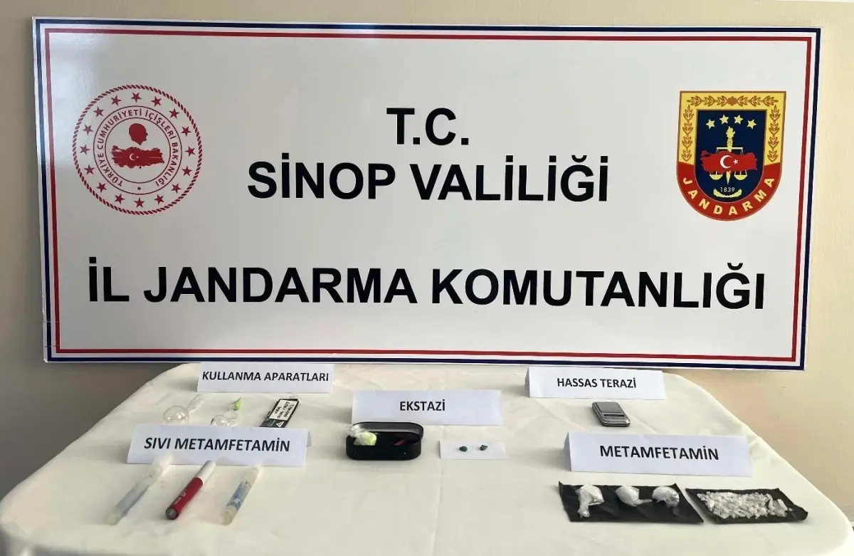 Sinop\'ta Uyuşturucu Operasyonu: 2 Şüpheli Gözaltına Alındı