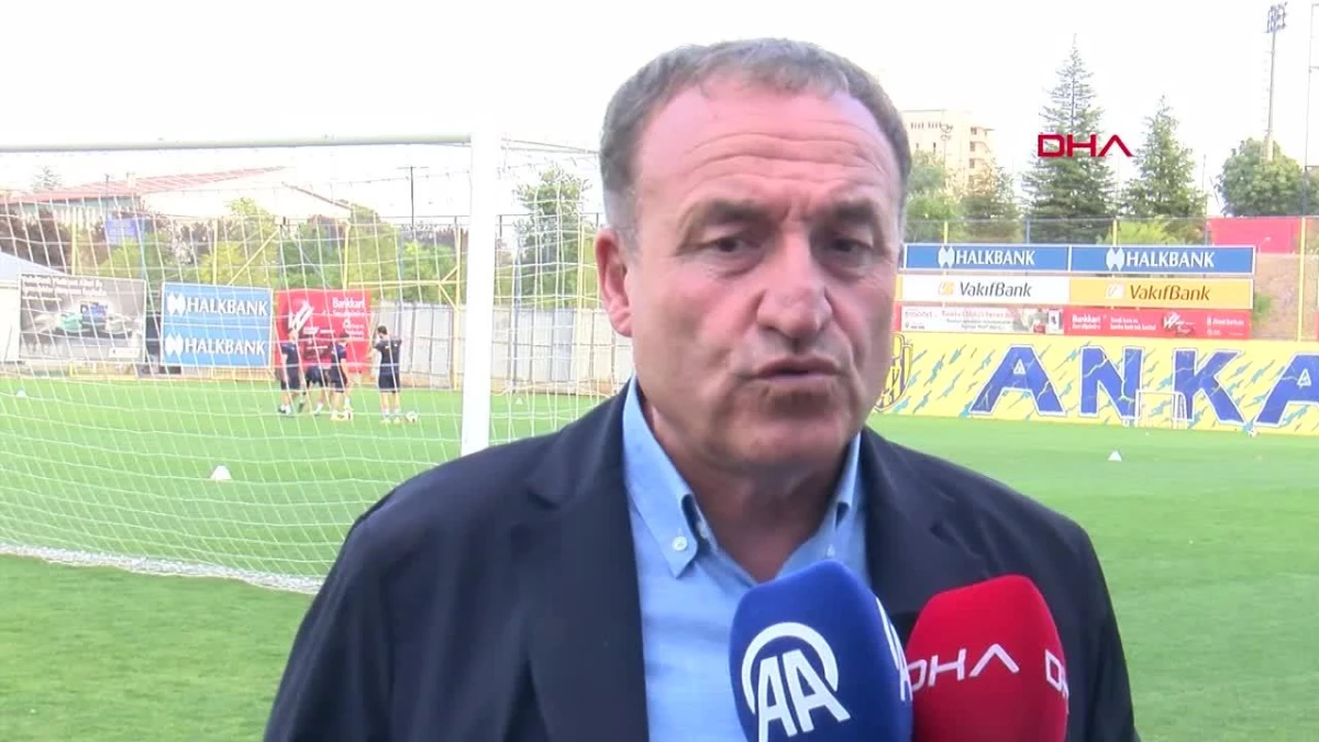 MKE Ankaragücü Kulübü Başkanı Faruk Koca\'dan "zemin" açıklaması Açıklaması
