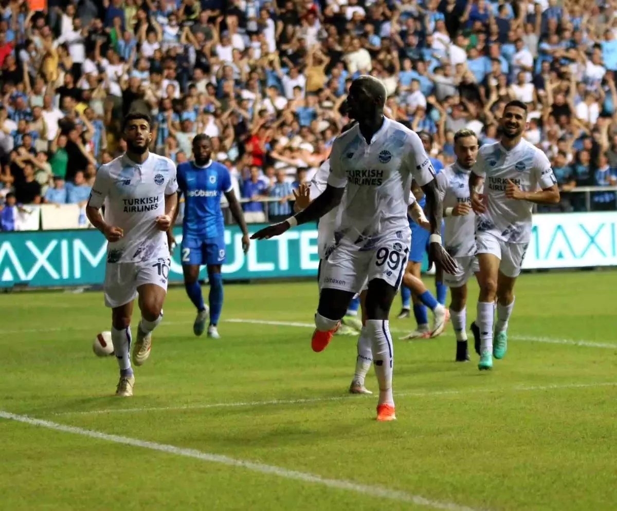 Adana Demirspor ile Genk arasında UEFA Avrupa Konferans Ligi play-off turu rövanş maçı