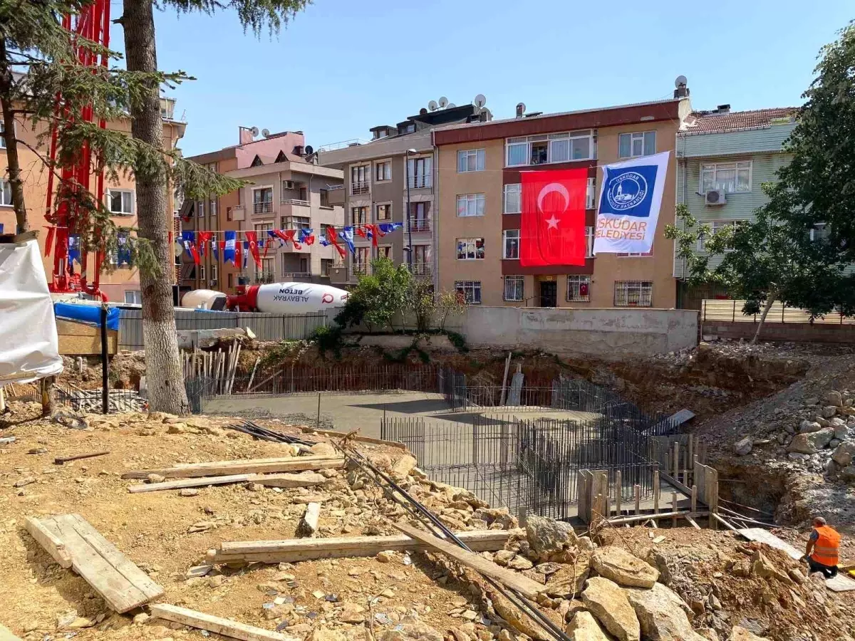 Üsküdar\'da Mahmut Armağan Camii\'nin temeli atıldı