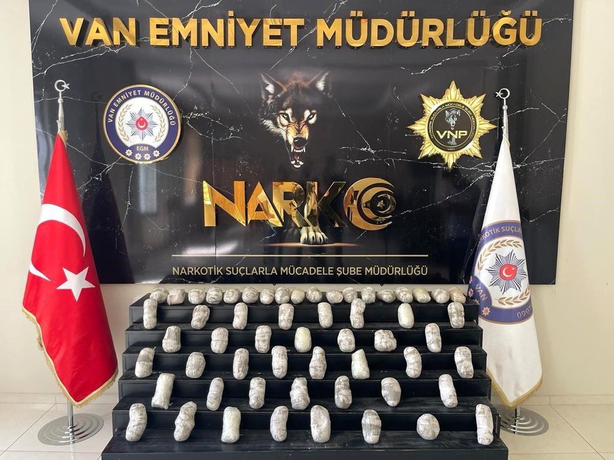 Van\'da 31 Kilogram Eroin Ele Geçirildi, 1 Şüpheli Tutuklandı