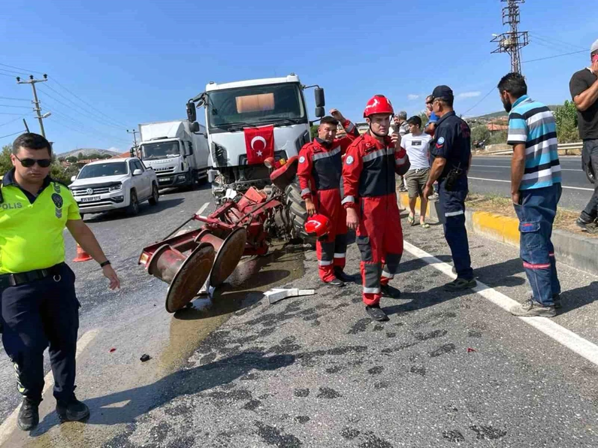 Muğla-Aydın karayolunda trafik kazası: Bir kişi yaralandı
