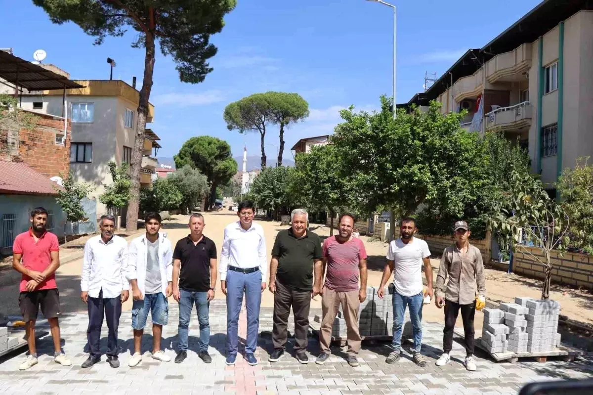 Yeşil Mahalle 374 Sokakta Parke Taşı Kaplama Çalışmaları Başladı