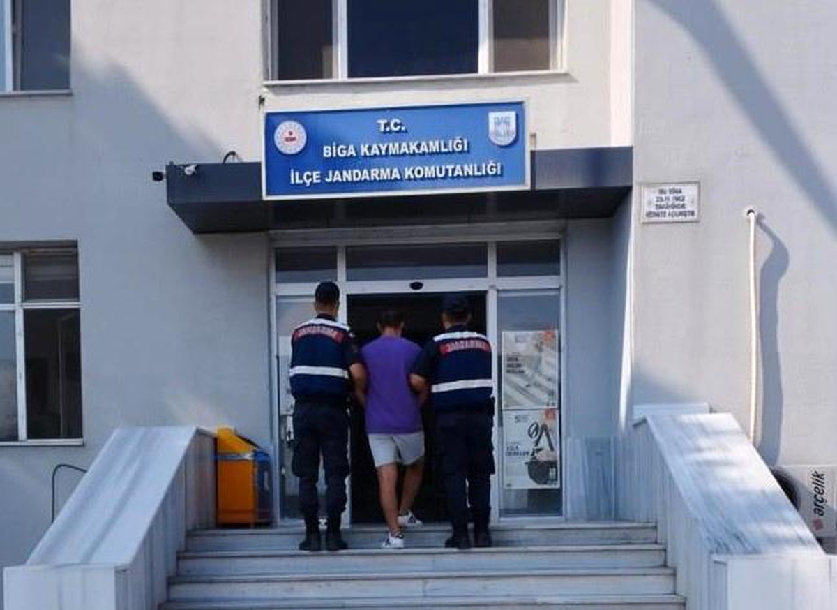Çanakkale\'de 13 Yıl Hapis Cezası Bulunan Şahıs Yakalandı