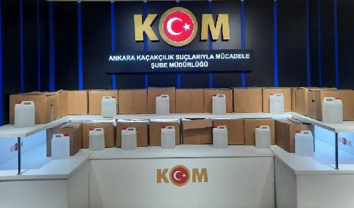 Ankara\'da Kaçakçılık Operasyonunda 258 Bin Liralık Kaçak Ürün Ele Geçirildi
