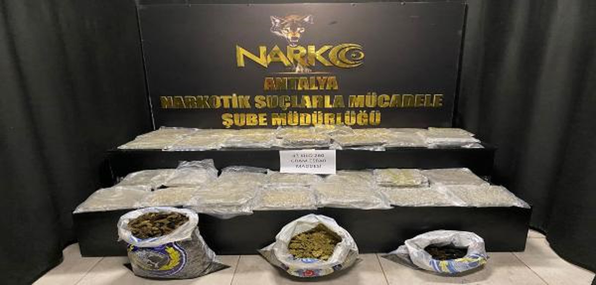 Antalya\'da Uyuşturucu Operasyonu: 23 Şüpheli Hakkında İşlem Yapıldı