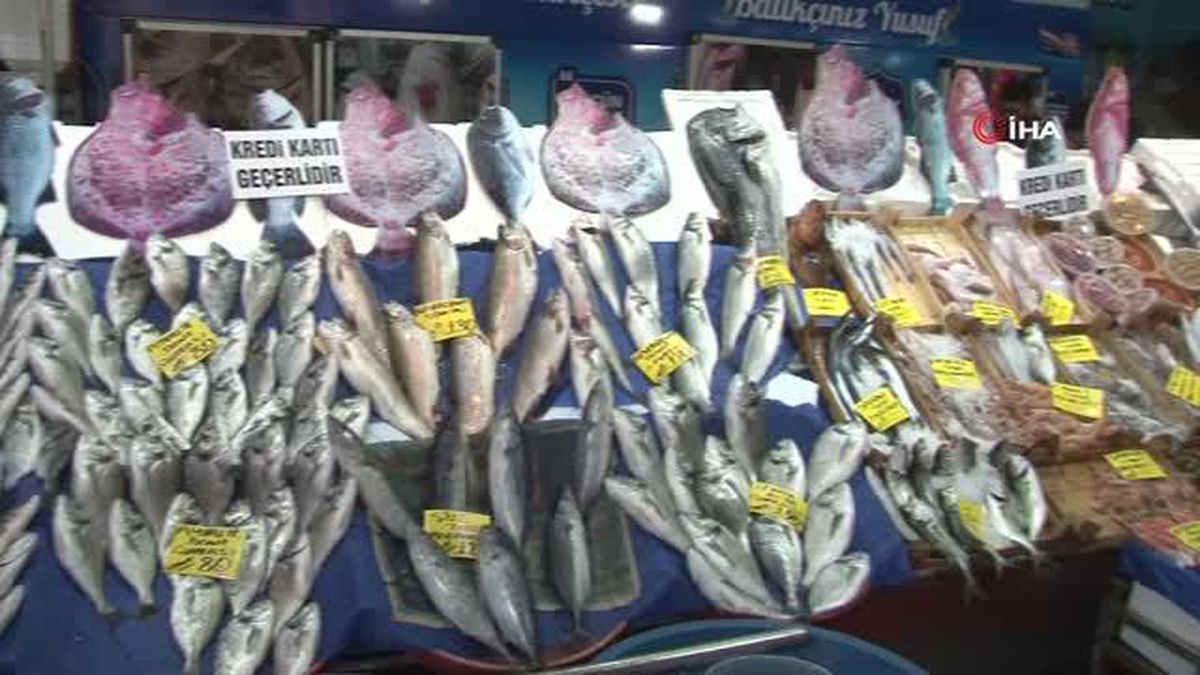 Av Yasağının Kalkmasıyla Balık Pazarlarında Yoğunluk Oluştu