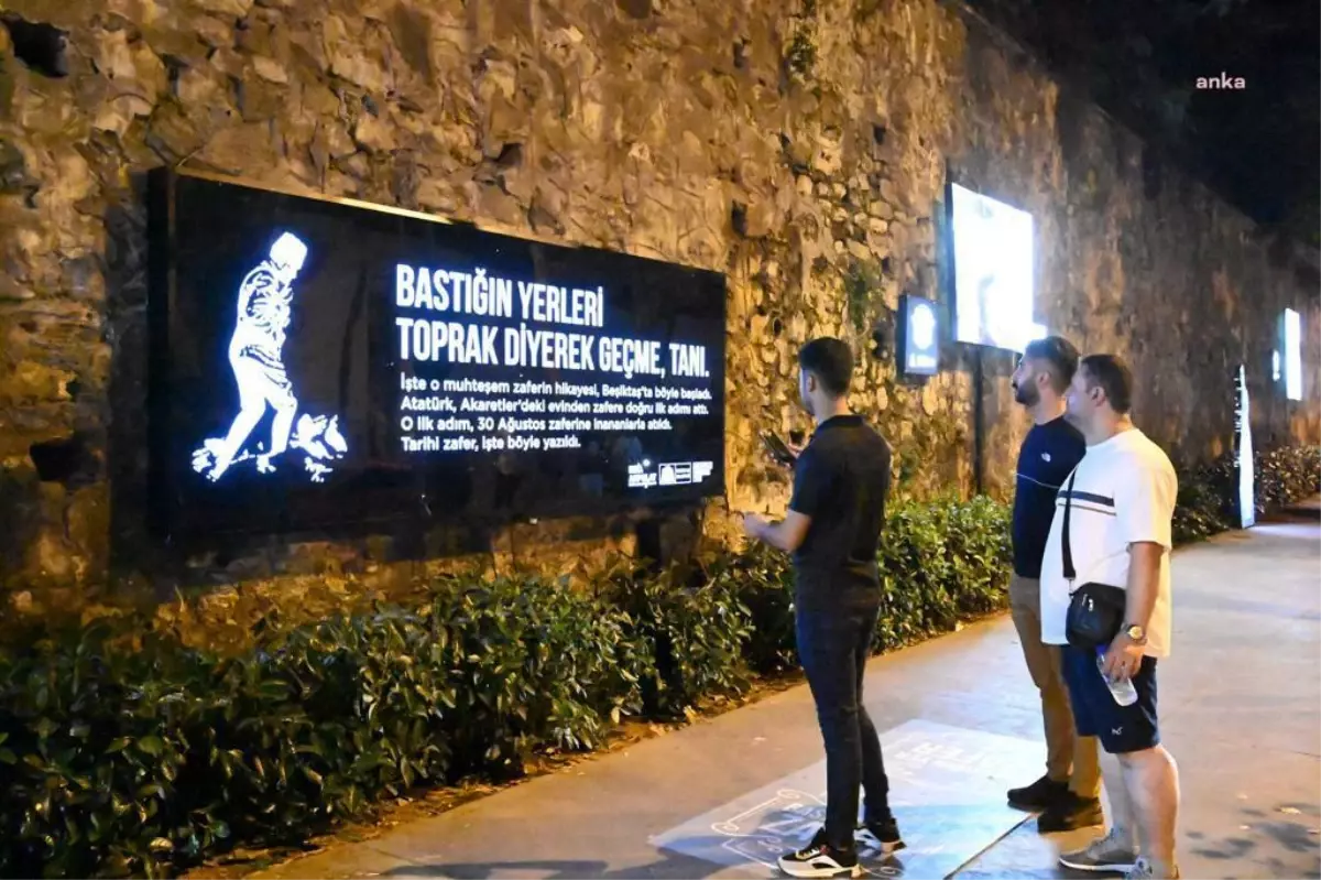 Beşiktaş Belediyesi\'nden 30 Ağustos Zaferi\'ne Özel Proje