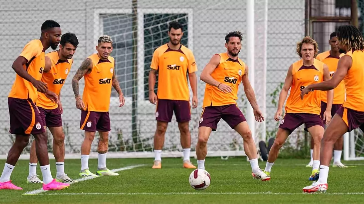 Galatasaray, Gaziantep FK maçı için hazırlıklarını tamamladı