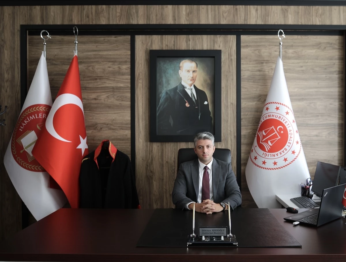 Kaş Cumhuriyet Başsavcılığına atanan Gökhan Feyzoğlu göreve başladı