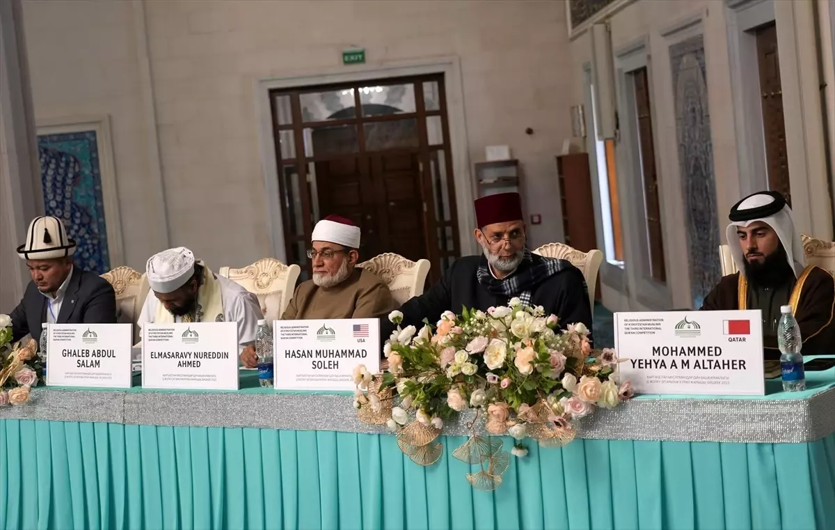 Kırgızistan\'da Kur\'an-ı Kerim Okuma Yarışması düzenlendi