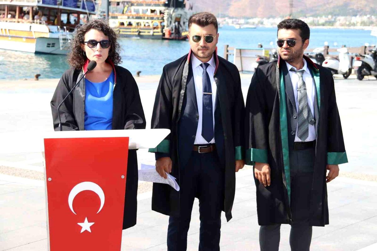 Marmaris\'te adli yıl düzenlenen tören ile başladı