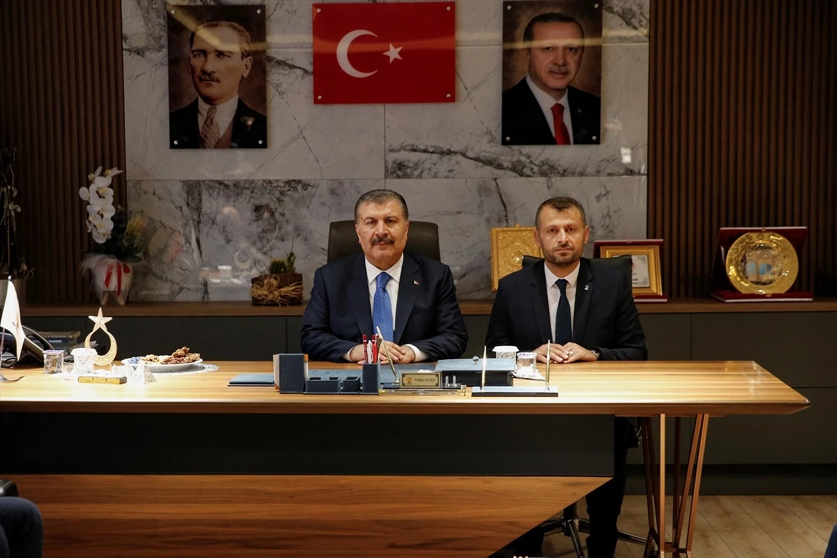 Sağlık Bakanı Koca, AK Parti Mardin İl Başkanlığında konuştu Açıklaması