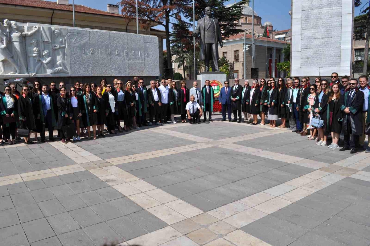 Yeni adli yılın başlangıcı için tören yapıldı