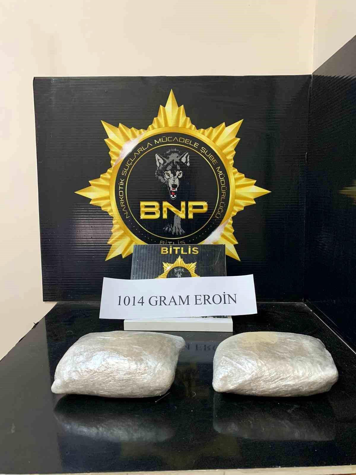 Bitlis\'te Otobüste Eroin Ele Geçirildi