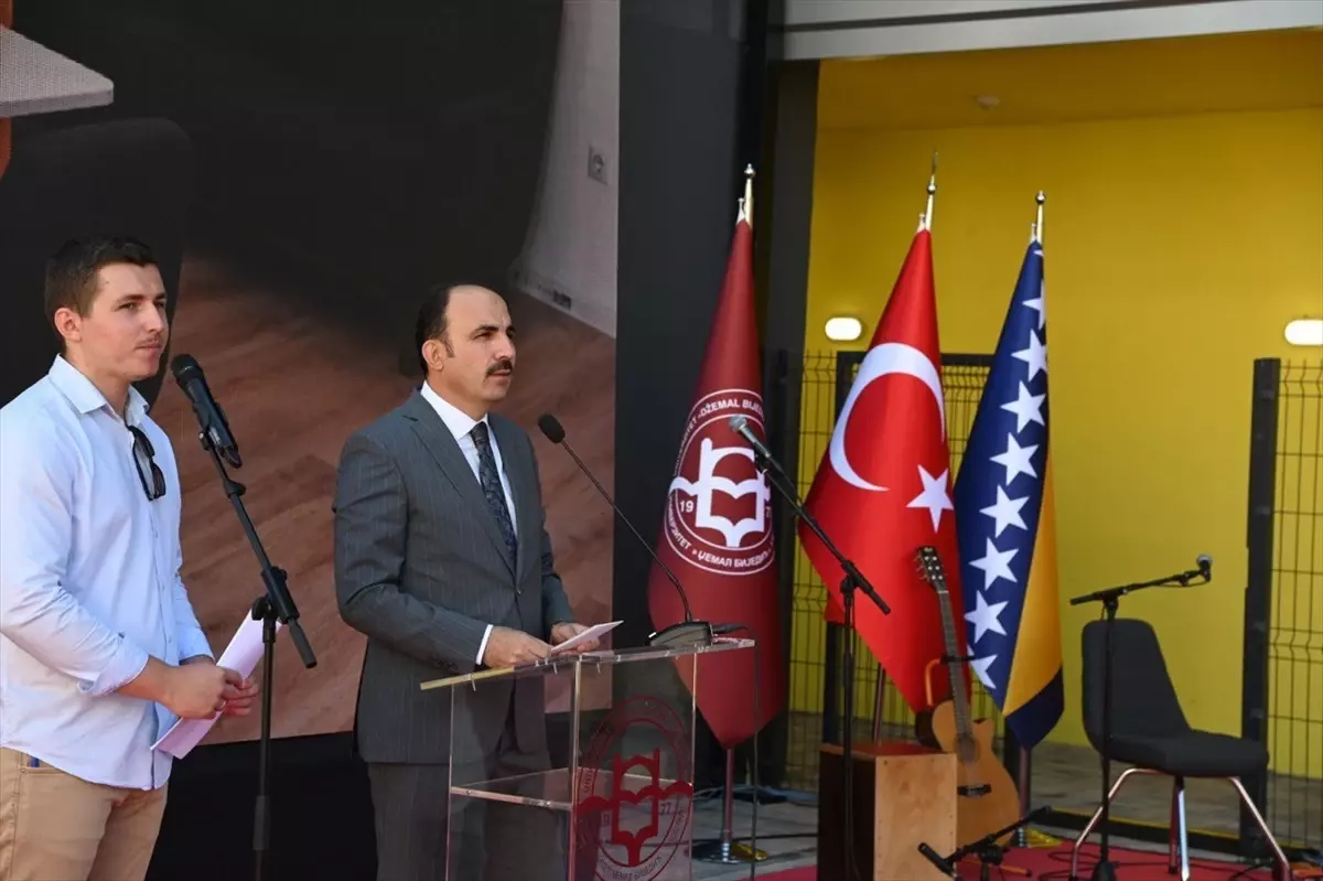 TDBB Başkanı Uğur İbrahim Altay, Bosna Hersek'te öğrenci yurdu açılışına katıldı