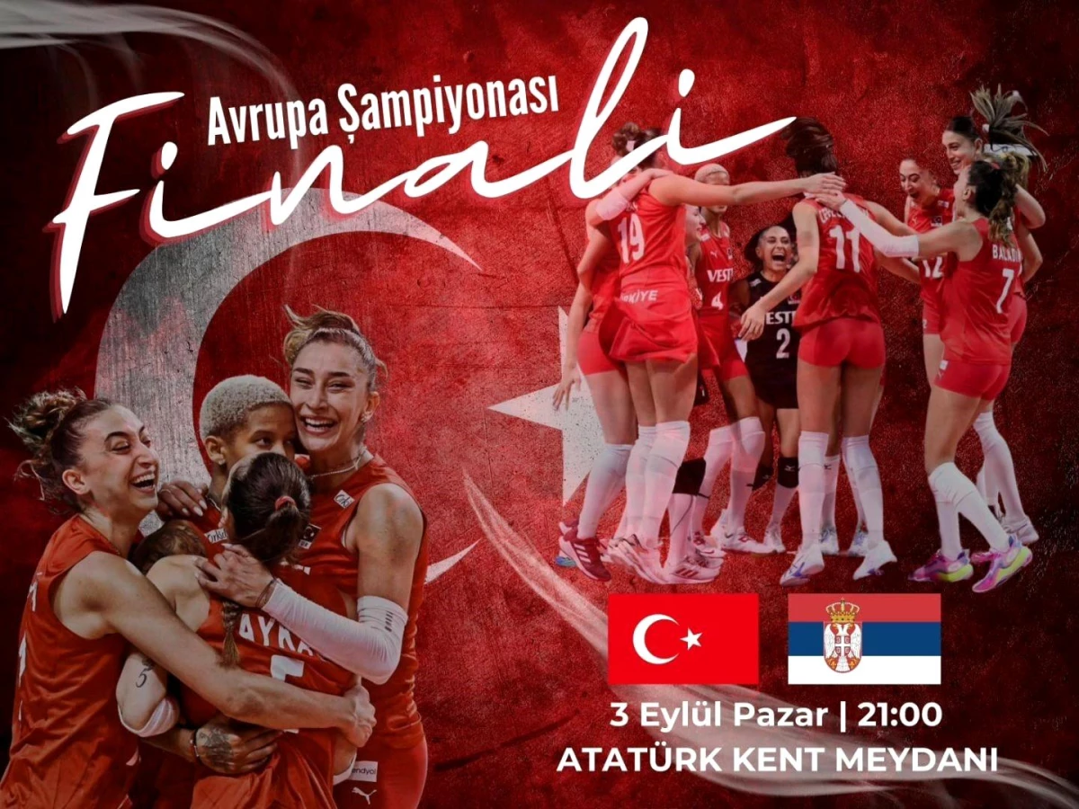 Aydın Büyükşehir Belediyesi, A Milli Kadın Voleybol Takımı için dev ekran kuracak