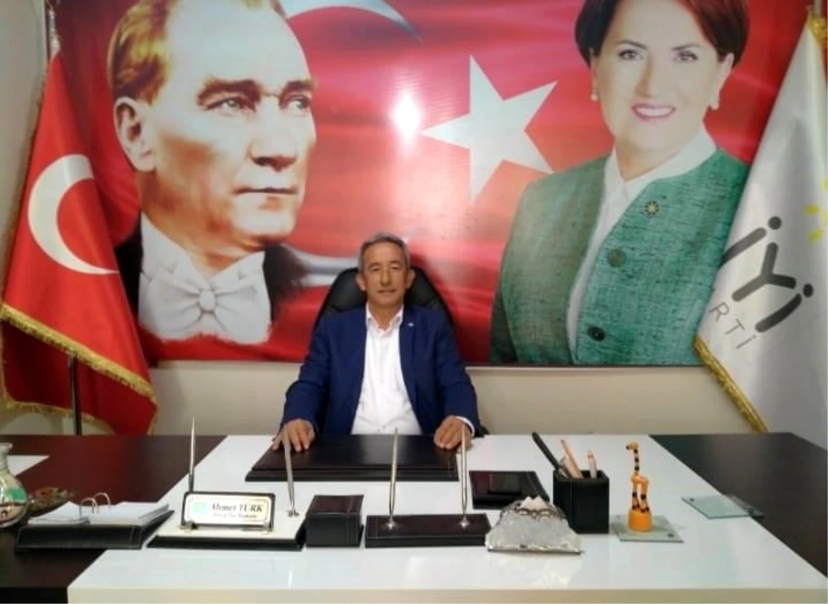 Erzin İYİ Parti İlçe Başkanı Ahmet Türk hayatını kaybetti