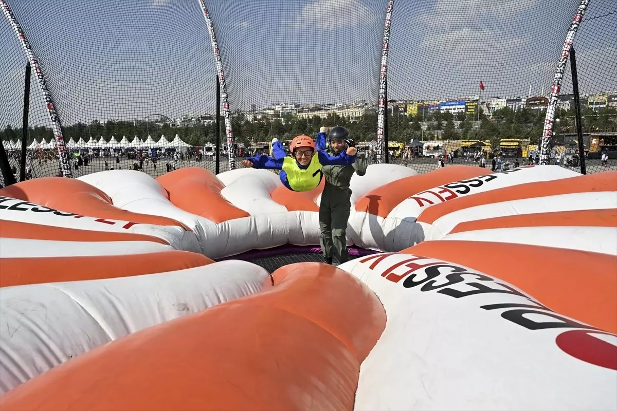 TEKNOFEST\'te dikey rüzgar tüneli deneyimi