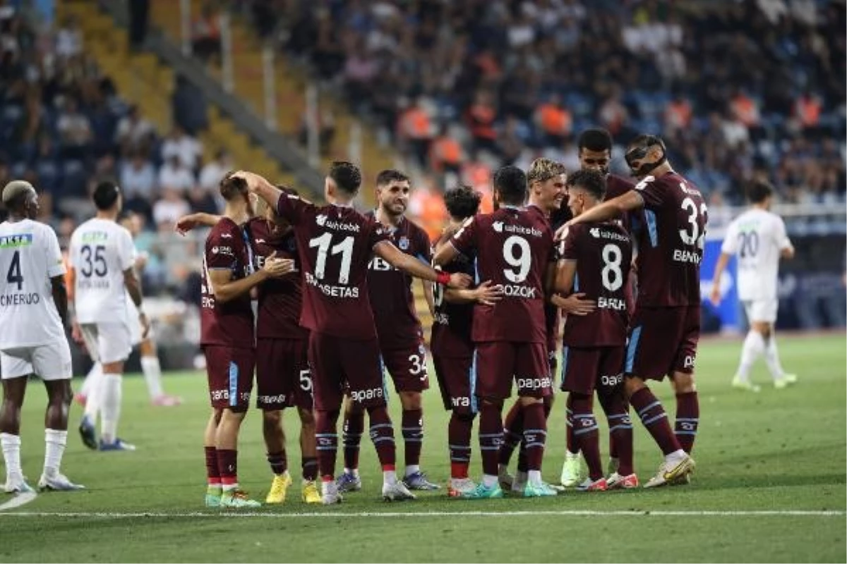 Trabzonspor, 1 yıl sonra İstanbul\'dan galibiyet ve ilklerle döndü