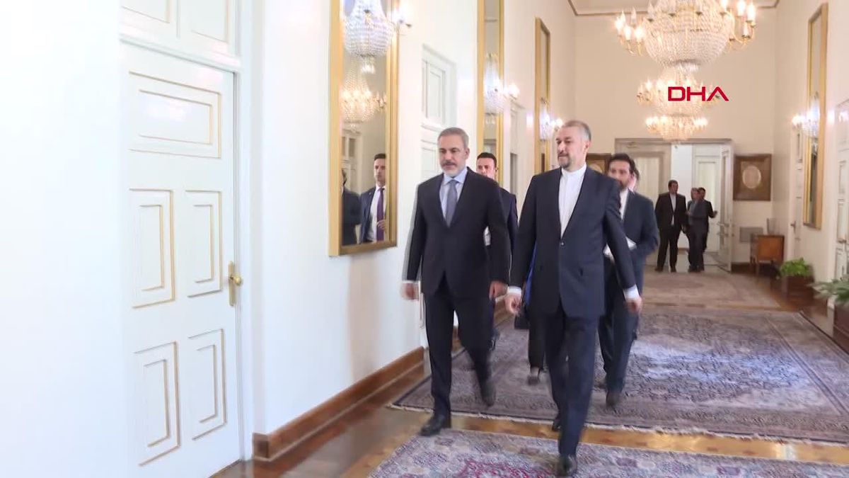Bakan Fidan, İran Dışişleri Bakanı Emirabdullahiyan ile görüştü