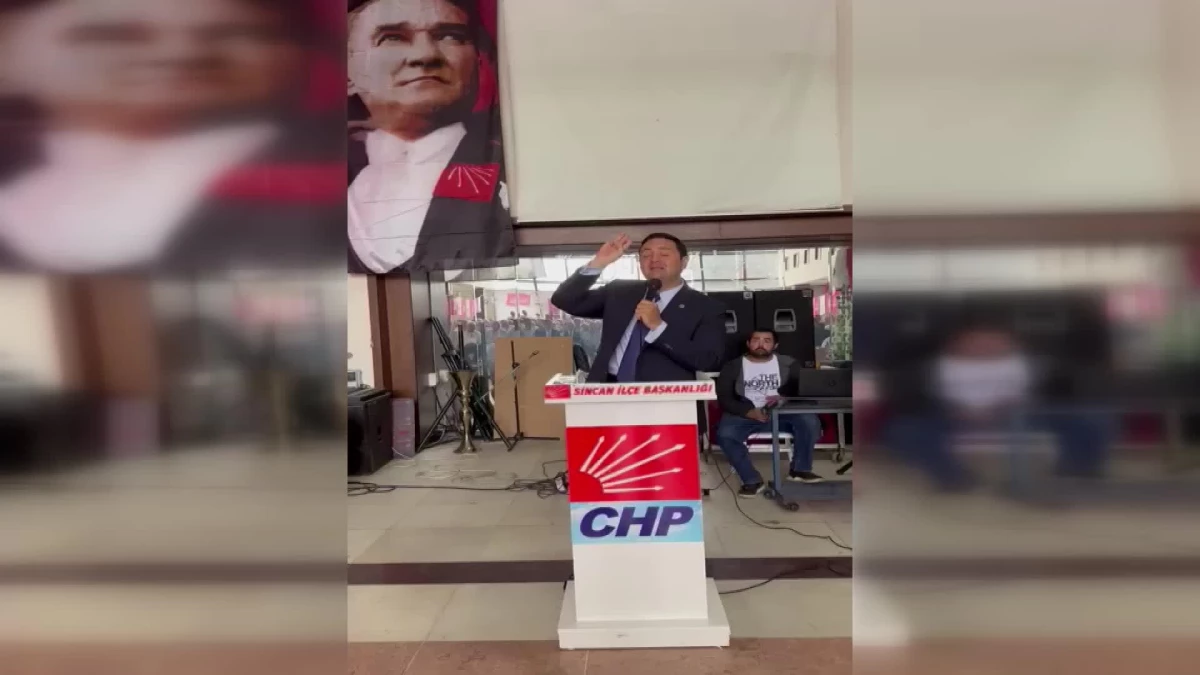 CHP Ankara Milletvekili Umut Akdoğan, Sincan Belediye Başkanlığı\'na aday olduğunu açıkladı