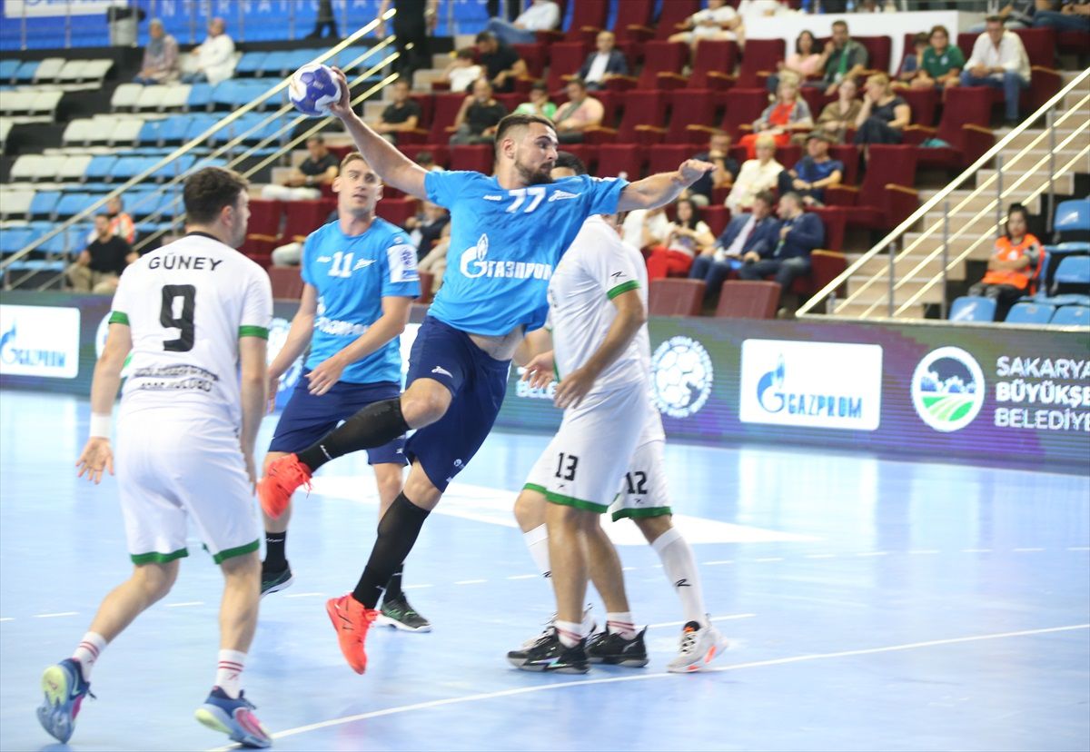Sakarya Büyükşehir Belediyesi Hentbol Takımı, Rusya ekibi Zenit\'e mağlup oldu
