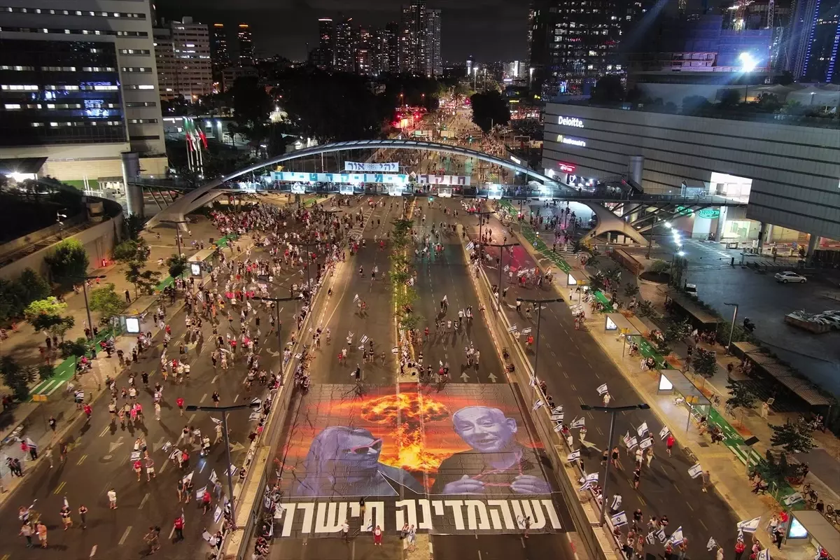 İsrail\'de Yargı Reformuna Karşı Protestolar 35. Haftada da Sürdü