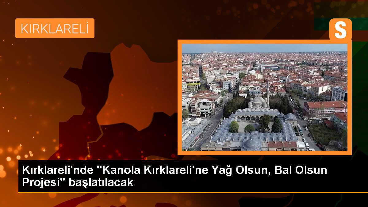 Kırklareli Tarım ve Orman Müdürlüğü Kanola Projesi Başlatıyor
