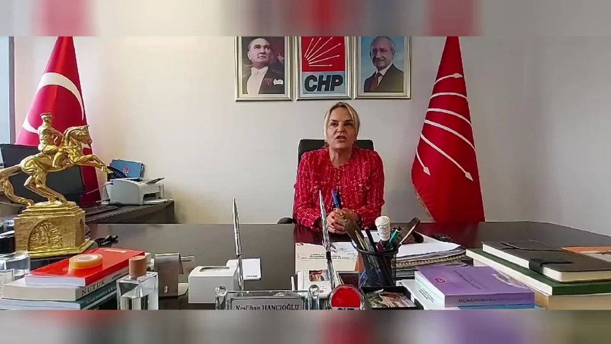 CHP Genel Sekreteri Neslihan Hancıoğlu: Samsun Betona Gömülüyor
