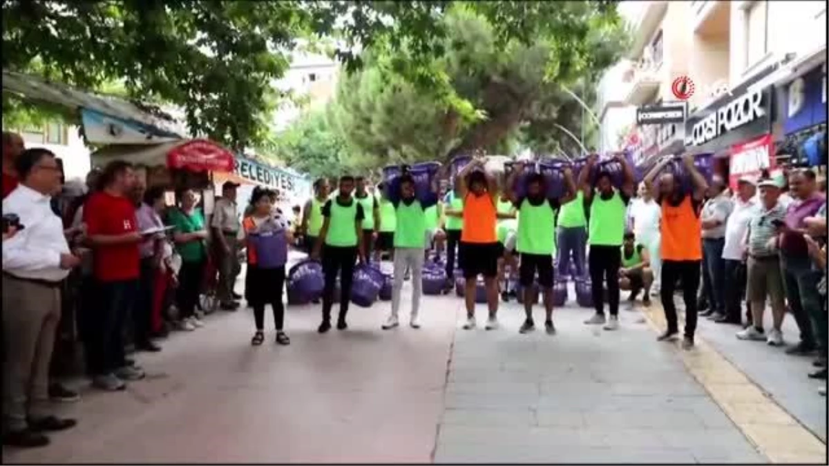 Alaşehir Üzüm Festivali\'nde Kelter Taşıma Yarışması