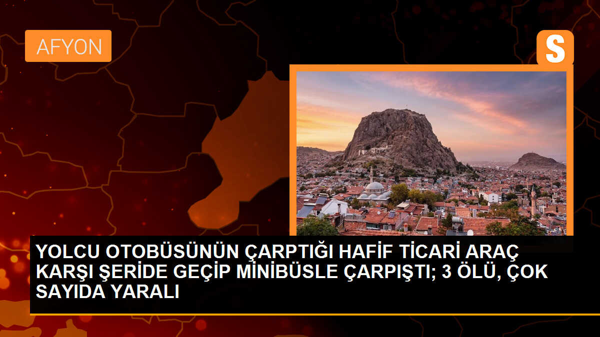 Denizli\'de yolcu otobüsü kazası: 3 kişi hayatını kaybetti