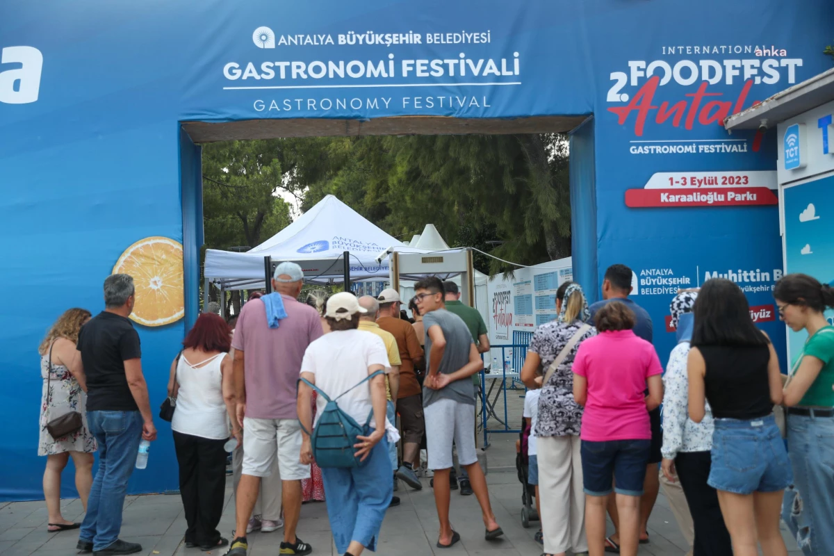 Uluslararası Food Fest Antalya Gastronomi Festivali Sona Erdi