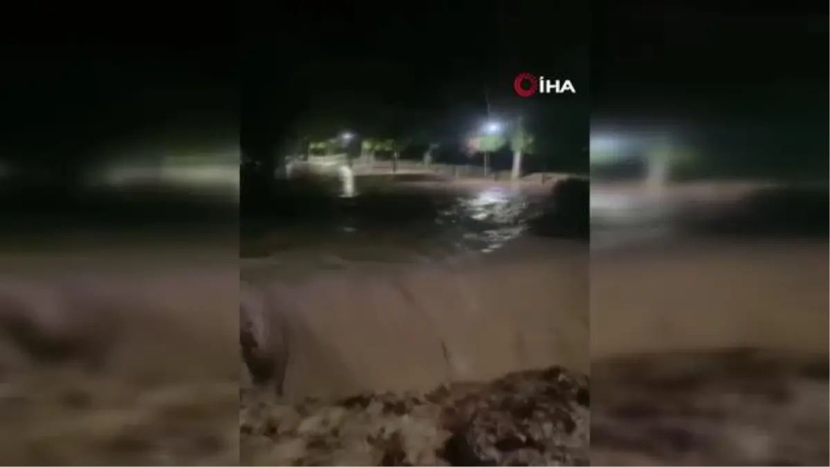 Aksaray\'da Şiddetli Yağış Sel Felaketi