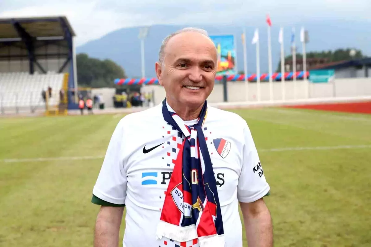 Düzcespor Yeni Stadında İlk Maçını Kazandı