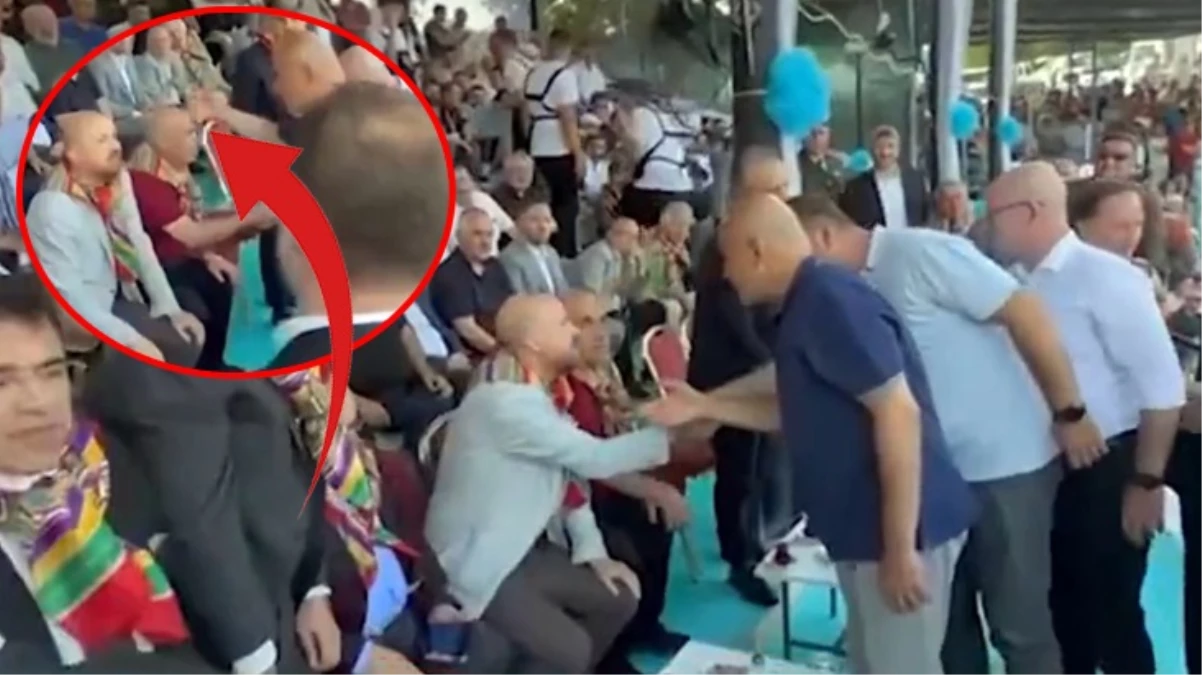 Bilal Erdoğan, Turhan Çömez\'in elini havada bıraktı! Sonrasında Çömez\'in yaptığı hareket daha da enteresan