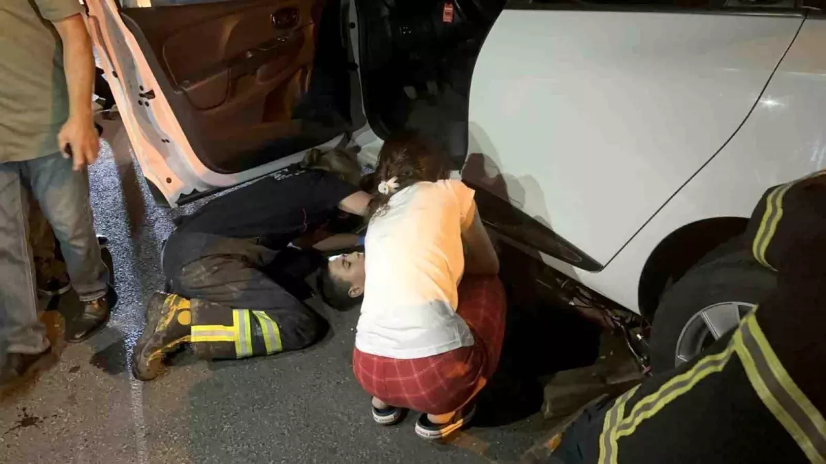 Tekirdağ\'da Bisikletli Çocuk Otomobilin Altında Kaldı