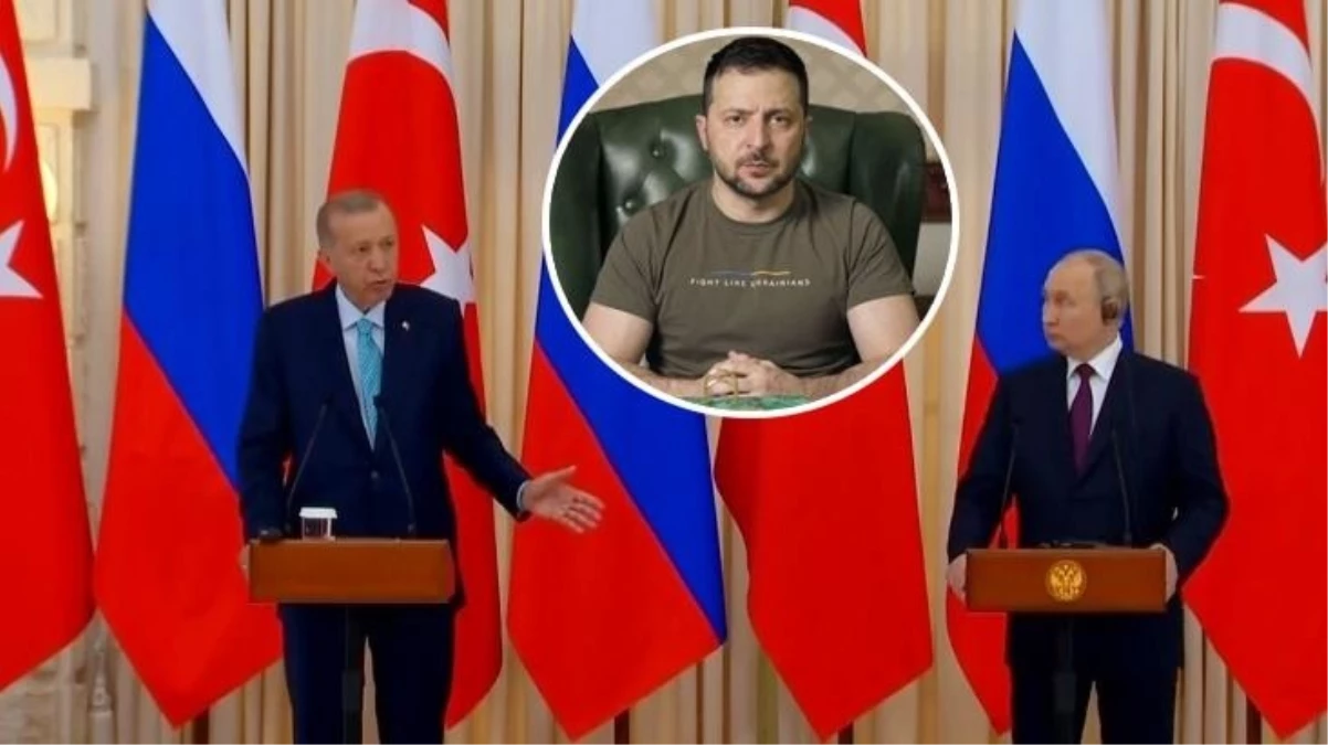 Cumhurbaşkanı Erdoğan\'dan basın toplantısında Zelenski\'ye mesaj