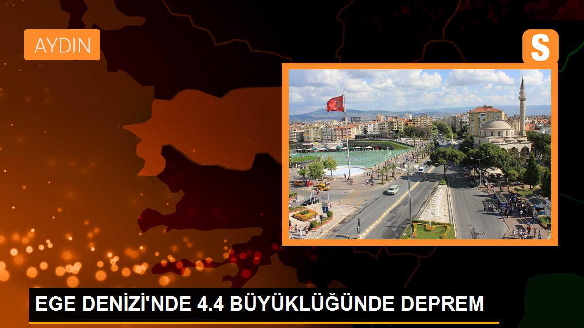 EGE Denizi Kuşadası Körfezi\'nde 4.4 Büyüklüğünde Deprem Meydana Geldi