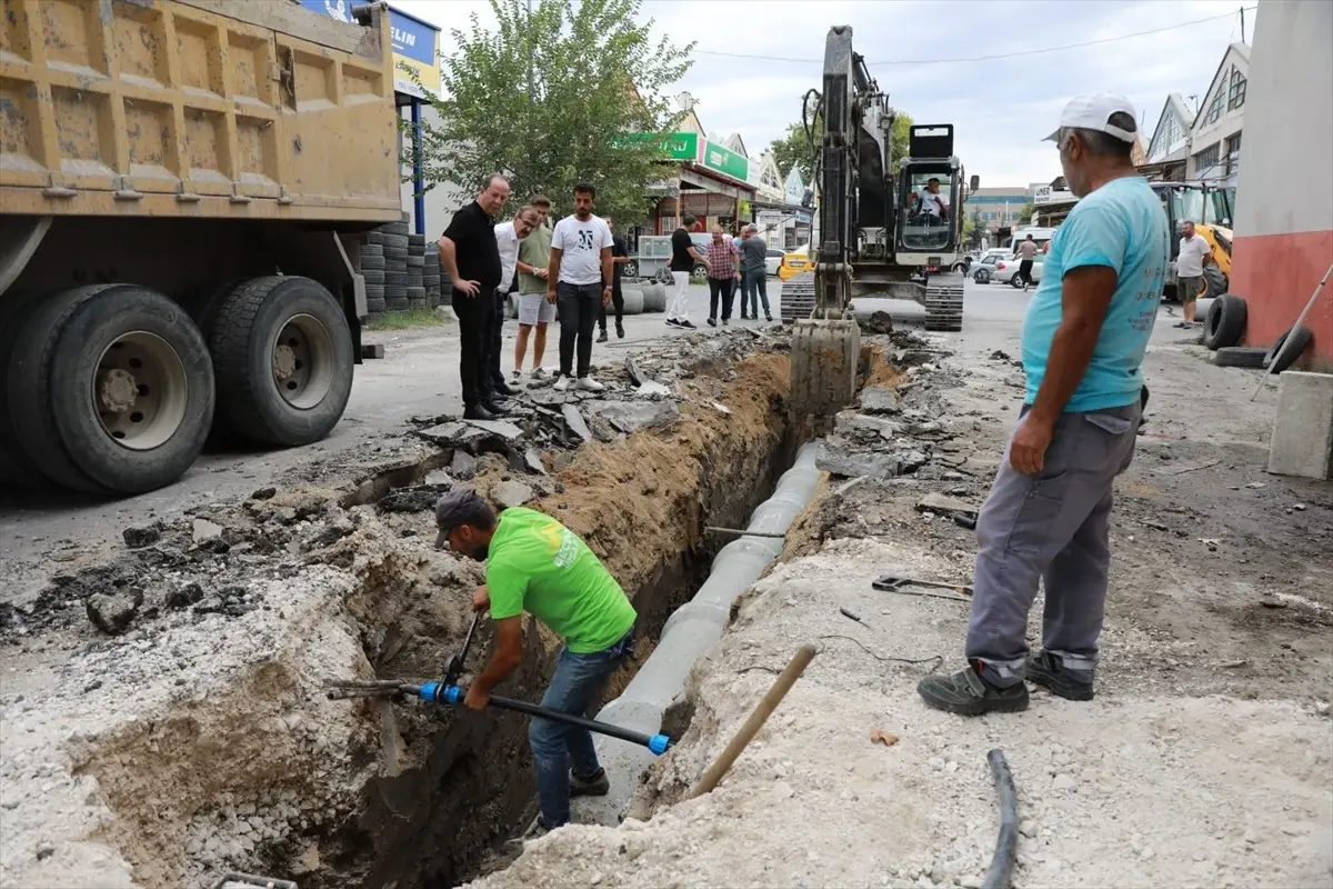 Edirne Belediye Başkanı Recep Gürkan Altyapı Çalışmalarını İnceledi