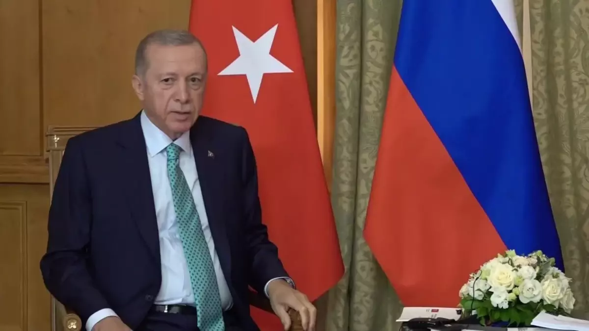Cumhurbaşkanı Erdoğan: 'Şu anda Türkiye ile Rusya arasındaki dış ticaret hacmimiz 62 milyar dolar.