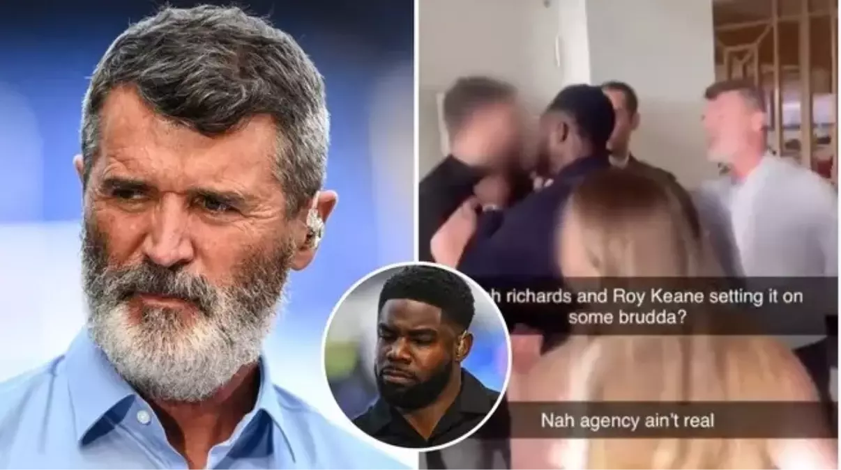 Eski teknik direktör olan yorumcu Roy Keane\'ye kafa atan taraftar tutuklandı