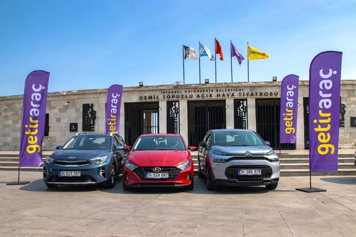 GetirAraç, Harbiye Cemil Topuzlu Açık Hava Tiyatrosu\'nun Ulaşım Sponsoru Oldu