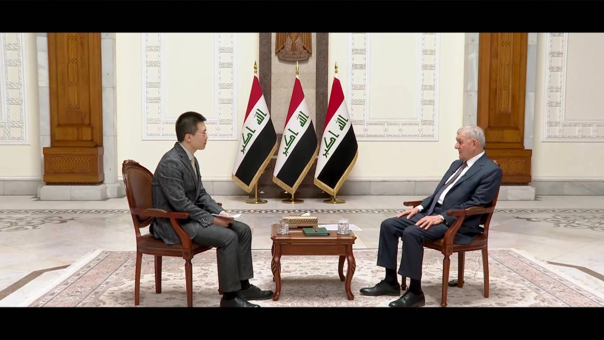 Irak Cumhurbaşkanı Çin ile ilişkileri övdü